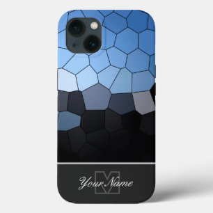 Maritime Mosaikfliesen persönliche Monogram! Case-Mate iPhone Hülle