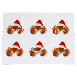 Maritime Santa Claus Lobster Große Geschenktüte