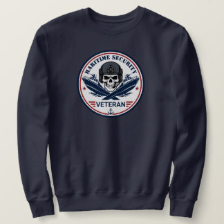 Maritime-Sicherheits-Veteran-Taktisches Emblem Sweatshirt
