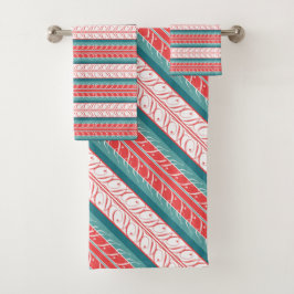 Maritime Sunset Badhandtuch Set