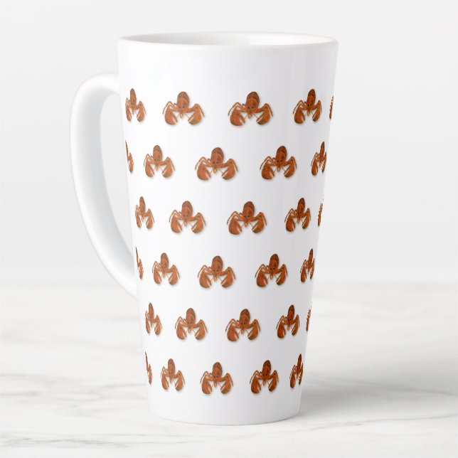 Maritimer Hummer Milchtasse (Linke Ecke)