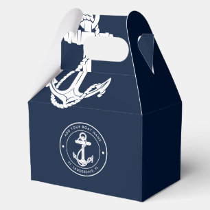 Maritimes Anker Bootsname Benutzerdefiniert Geschenkschachtel