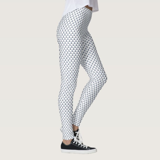 Maritimes Ankersymbol Leggings (Rechts)