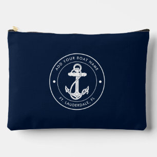 Maritimes Bootsanker und benutzerdefinierter Kreuz Zubehörtasche