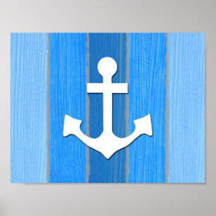 Maritimes Designmotiv Poster