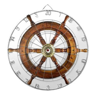 Maritimes Vintage-Schiffsruder Holz-Steuerrad Dart Dartscheibe