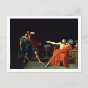 Marius in Minturnae, 1786 (Öl auf Leinwand) Postkarte