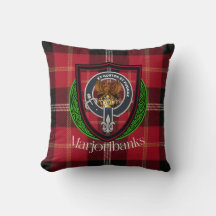 Marjoribanks schottischer Clan Tartan und Wappen