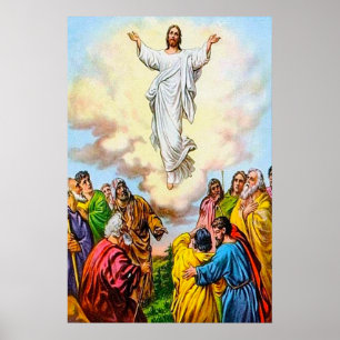 Mark 16:19-20 Jesus kehrt zum Poster des Vaters zu
