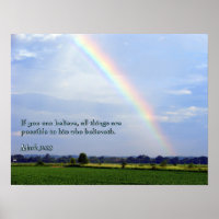 Mark 9:23 Regenbogen