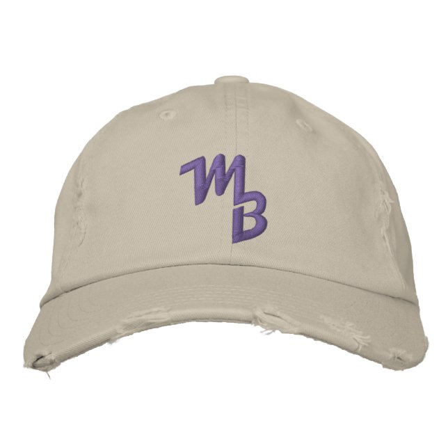 Mark Barnhill Logo-Ball-Cap Bestickte Kappe (Vorderseite)