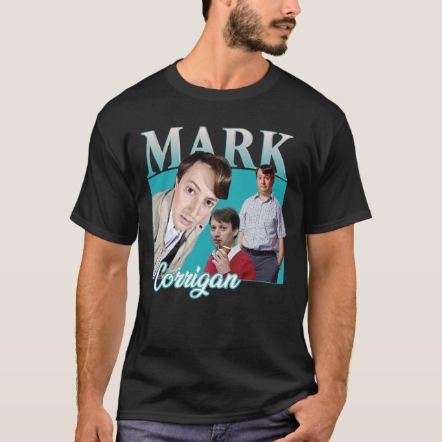 Mark Corrigan Tshirt| Funny British TV Show Hoodie T-Shirt (Vorderseite)