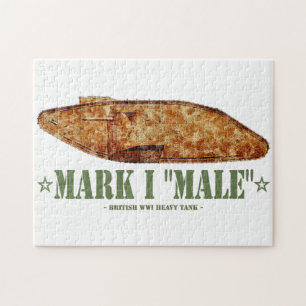 Mark I Male Weltkrieg Erster britischer Schwerpunk