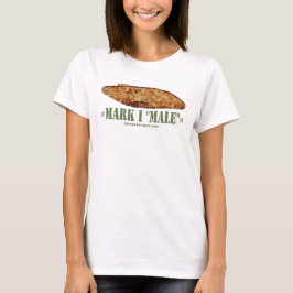 Mark I Male Weltkrieg Erster britischer Schwerpunk T-Shirt