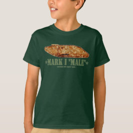 Mark I Male Weltkrieg Erster britischer Schwerpunk T-Shirt