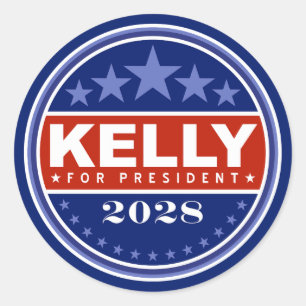 Mark Kelly für Präsident 2028 Runder Aufkleber