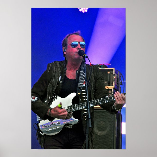 Mark King Level 42 im Konzert Poster (Vorne)
