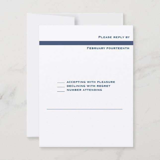 Mark Metallic Navy Bar Mitzvah Einladung Hebrew (Vorderseite)