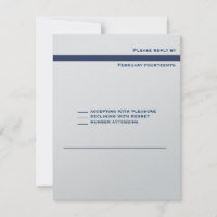 Mark Metallic Navy Bar Mitzvah Invitation Hébreu