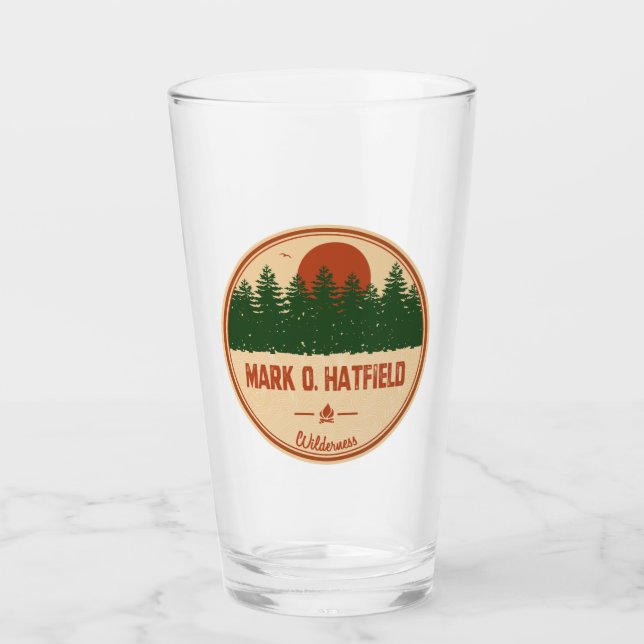 Mark O. Hatfield Wilderness - Oregon Glas (Vorderseite)