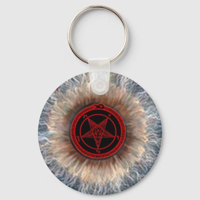 MARK of the DEVIL EYEBALL Schlüsselanhänger (Vorderseite)