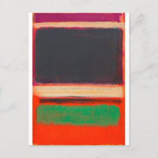 Mark rothko art postkarte