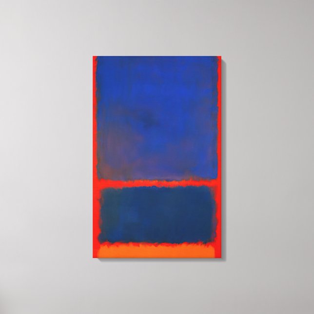 Mark Rothko - Blue, Orange, Red - 1961 Leinwanddruck (Vorderseite)
