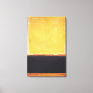 Mark Rothko - Gelb, Kohle, braun - 1953 Leinwanddruck