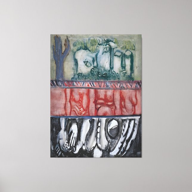 Mark-Rothko-Gemälde Leinwanddruck (Vorderseite)