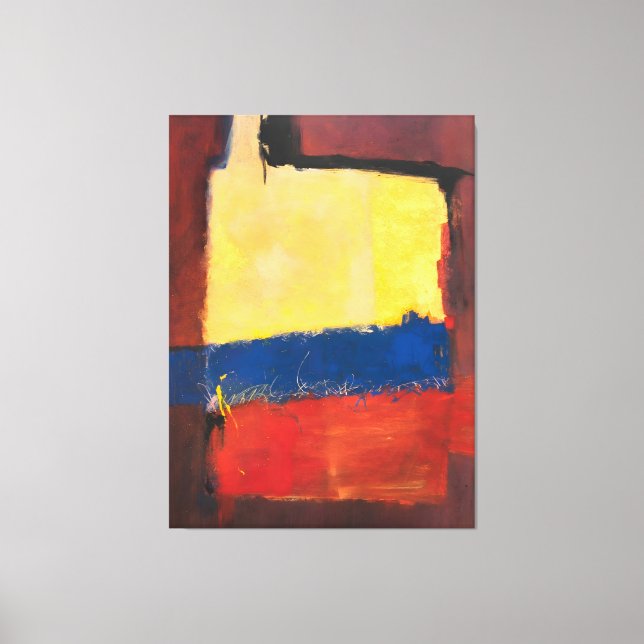 Mark Rothko-Gemälde Leinwanddruck (Vorderseite)