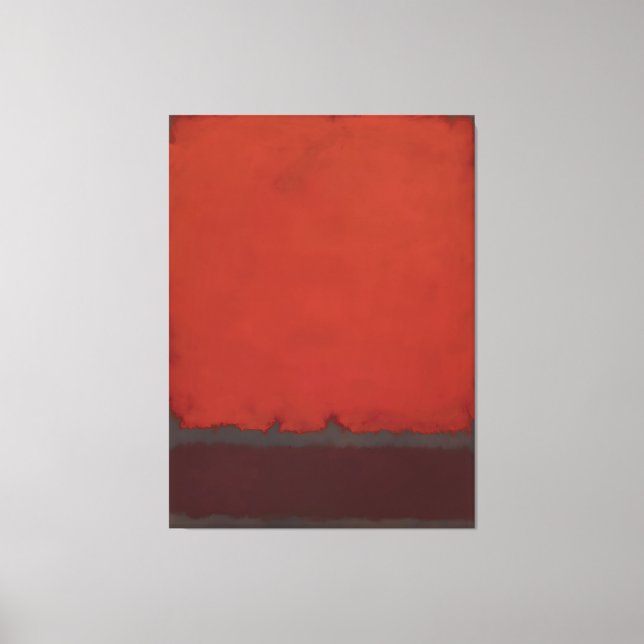 Mark Rothko-Gemälde Leinwanddruck (Vorderseite)