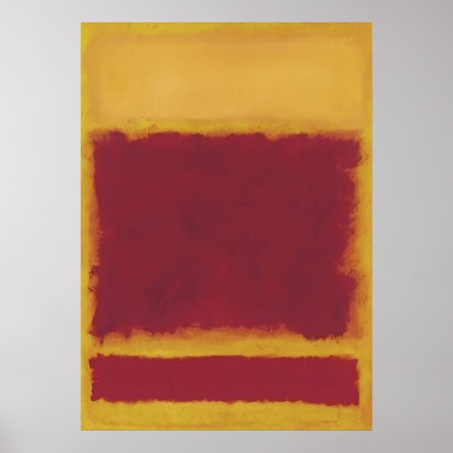 Mark Rothko - Komposition - 1958 Poster (Vorne)