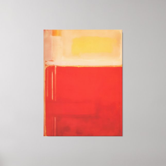 Mark Rothko Kunst Leinwanddruck (Vorderseite)