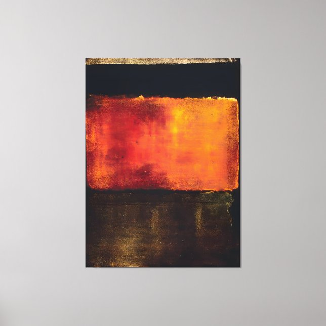 Mark Rothko Kunst Leinwanddruck (Vorderseite)