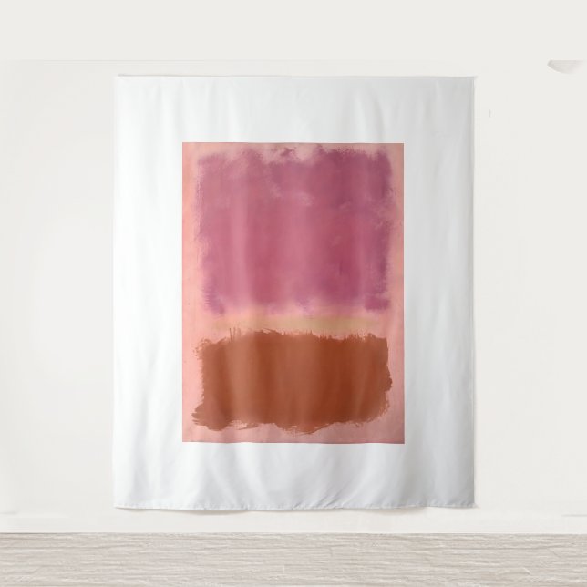 Mark Rothko Kunst Wandteppich (Vorderseite)