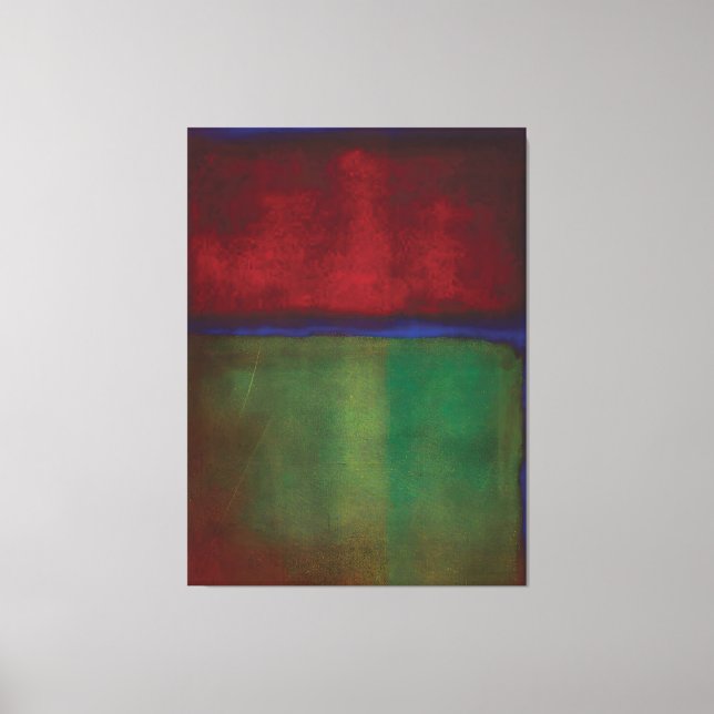 Mark Rothko Kunststil Leinwanddruck (Vorderseite)