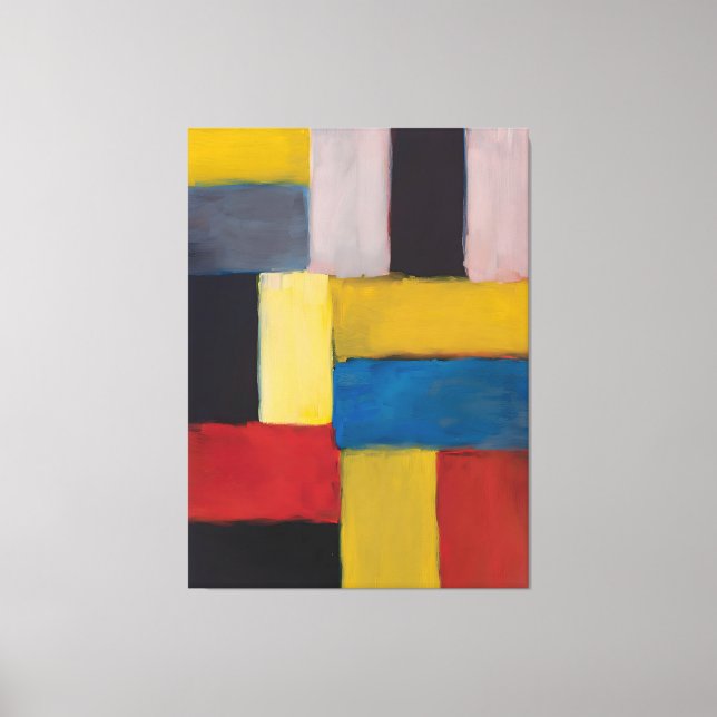 Mark Rothko Kunststil Leinwanddruck (Vorderseite)