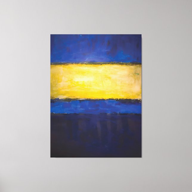 Mark Rothko Kunstwerk Leinwanddruck (Vorderseite)