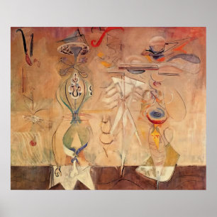 Mark Rothko - Langsamer Wirbel am Rand des Meeres  Poster