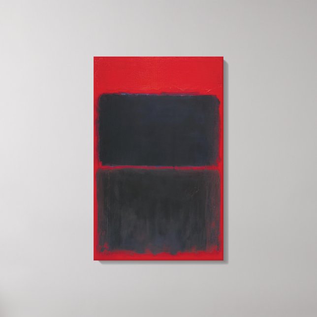 Mark Rothko - Light Red Over Black - 1957 Leinwanddruck (Vorderseite)