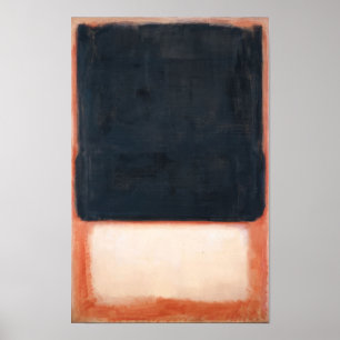 Mark Rothko - Nr. 7 (Dunkel über Hell) - 1954 Poster