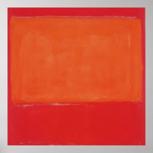 Mark Rothko - Ocker und Rot auf Rot - 1957 Poster
