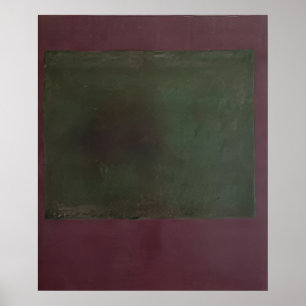 Mark Rothko - Ohne Titel (Grün auf Maroon) - 1961 Poster