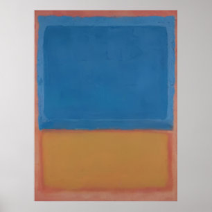 Mark Rothko - Ohne Titel (Rot, Blau, Orange) - 195 Poster