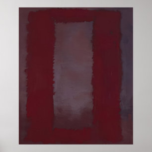 Mark Rothko - Rot auf Maroon - 1959 Poster