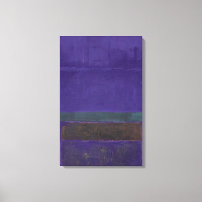 Mark Rothko - Unbenannt nach [blau, grün und braun Leinwanddruck (Vorderseite)