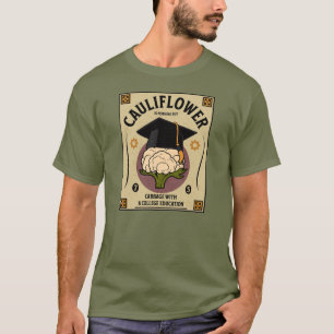 Mark Twain Blumenkohl Zitat Lustiges Geschenk zur  T-Shirt