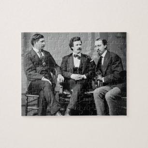 Mark Twain, George Alfred Townsend und David Gray