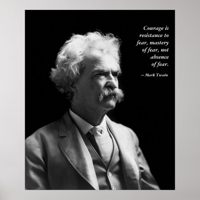 Mark Twain Poster (Vorne)