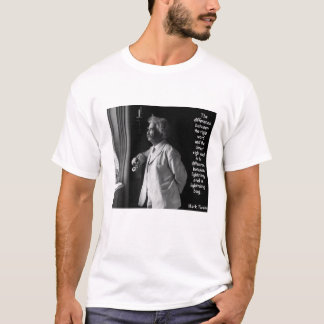 Mark Twain - T-shirt d'insecte de foudre
